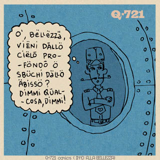 Q-721 motion comics - in no alla bellezza - hymn to beauty