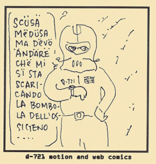 Q-721 motion comics & webcomics - Medusa
