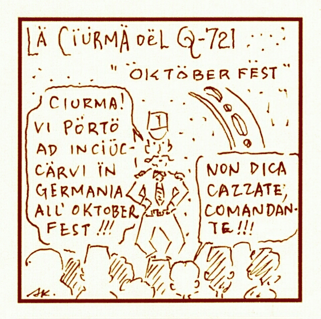 Q-721 motion comics and italian web comic strips - Le Dionisie - Dionysia - モーションコミック、4コマ漫画, oktoberfest