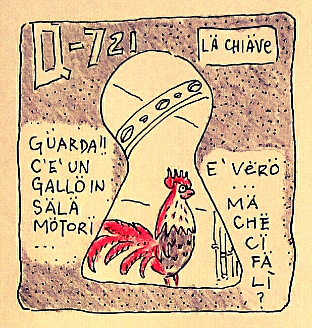 otion comics & webcomics italiani - La chiave - The key - 鍵　ー　4コマ漫画