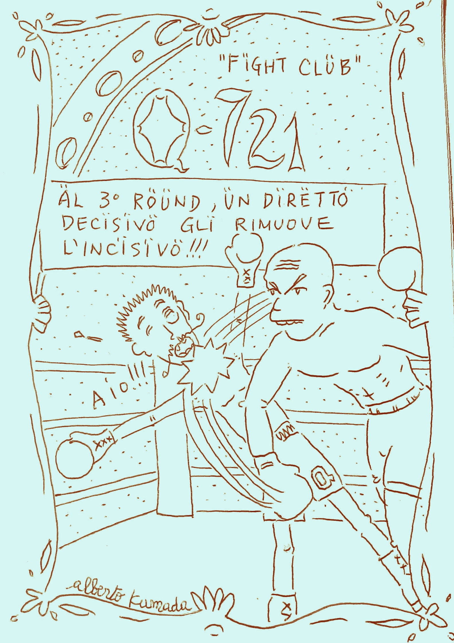 Fight club - pygmachia - pigmachia - Q-721 motion comics and italian webcomics -　モーションコミック、4コマ漫画