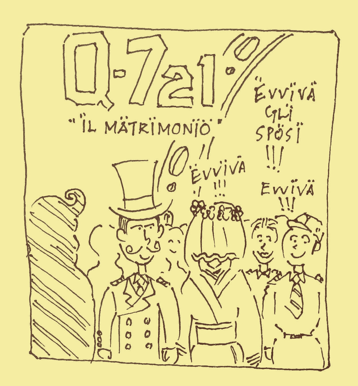 The wedding - Il matrimonio - Q-721 motion comics & fumetti on line - モーションコミック、4コマ漫画