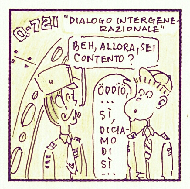 Intergenerational dialogue - Dialogo intergenerazionale - Q-721 Motion comics and digital manga italiani - モーションコミック、デジタルコミック