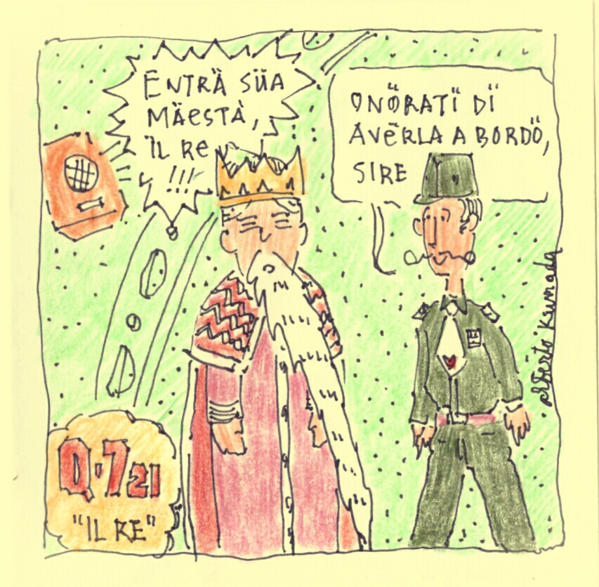 Q-721 motion comics & webcomics italiani - The king - Il re